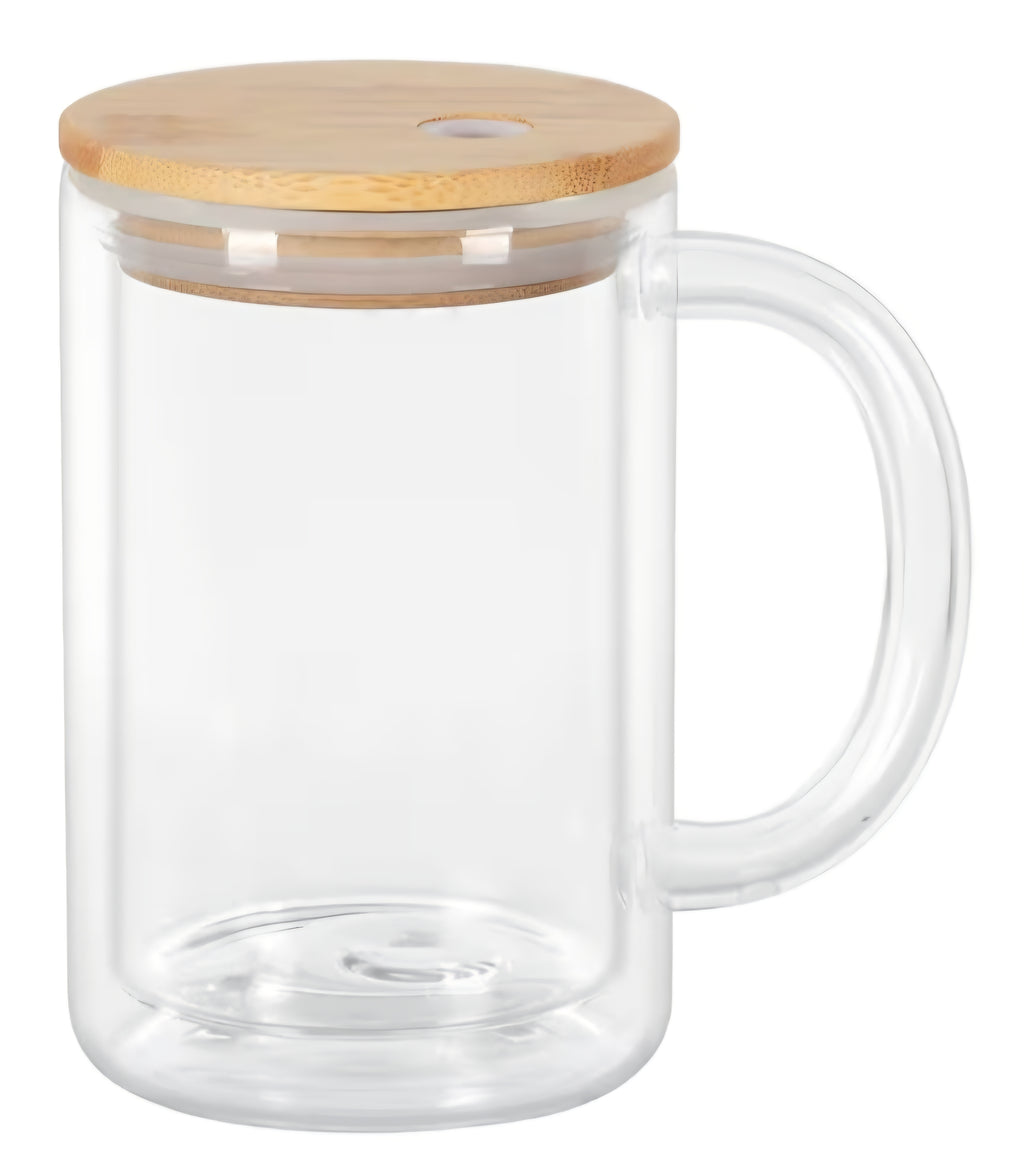 Custom 17 oz Coffee Mug – Personalized Drinkwear Glass