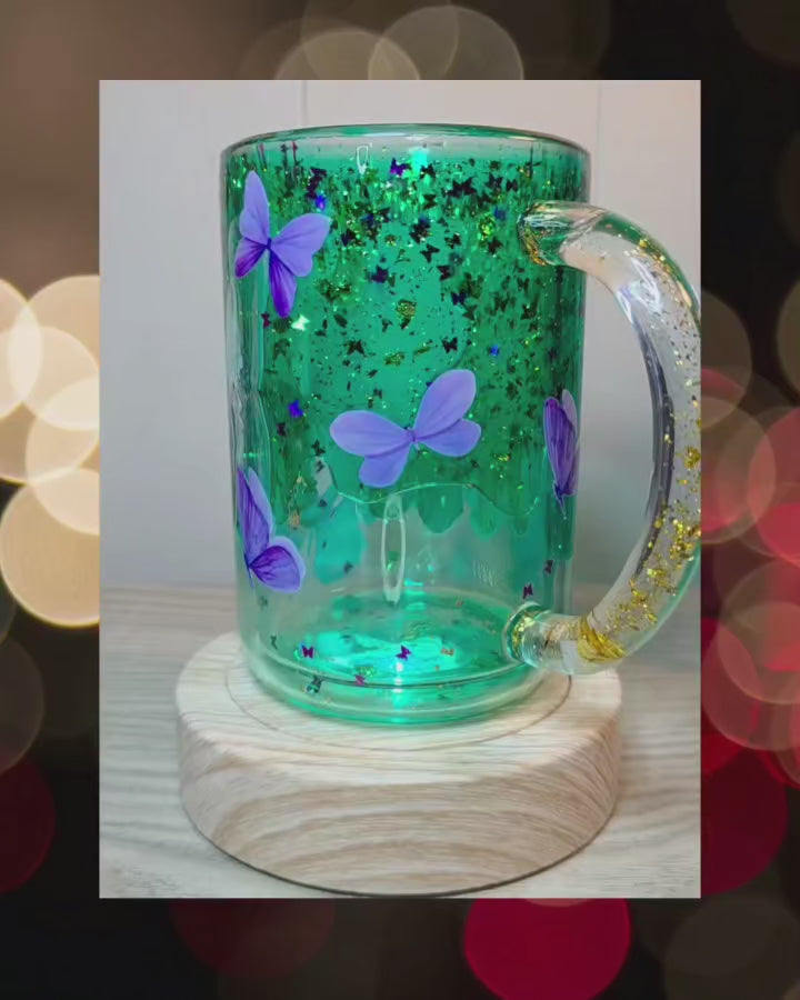 Custom 17 oz Coffee Mug – Personalized Drinkwear Glass
